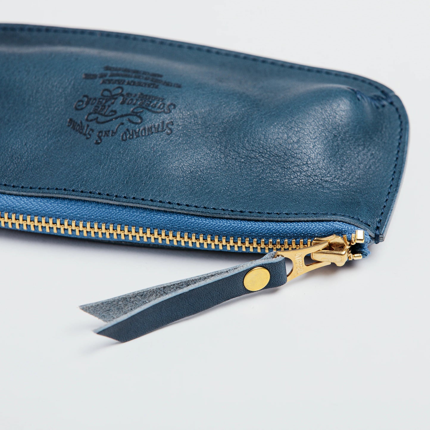 The Superior Labor SL1712 Leather Pen Case, Blue
