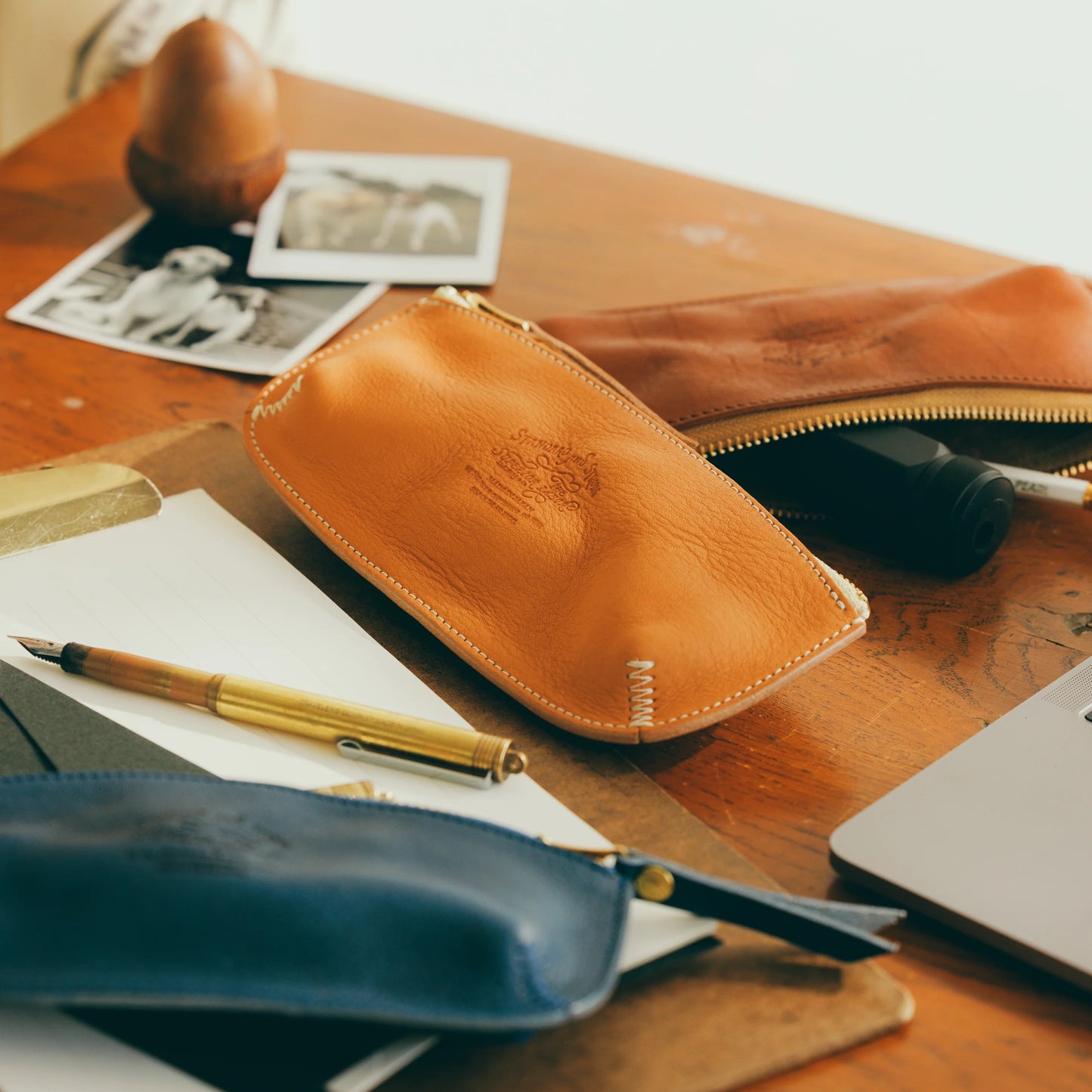 The Superior Labor SL1712 Leather Pen Case, Tan