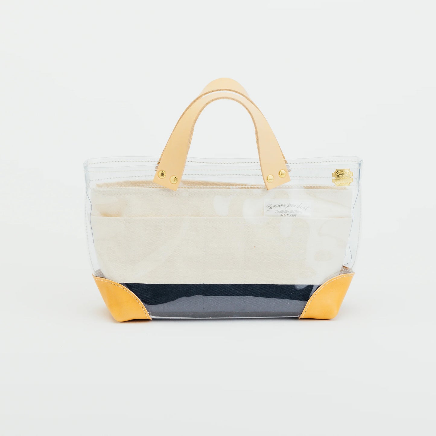 The Superior Labor SL_1703 See Through Mini Tote, 04 Navy