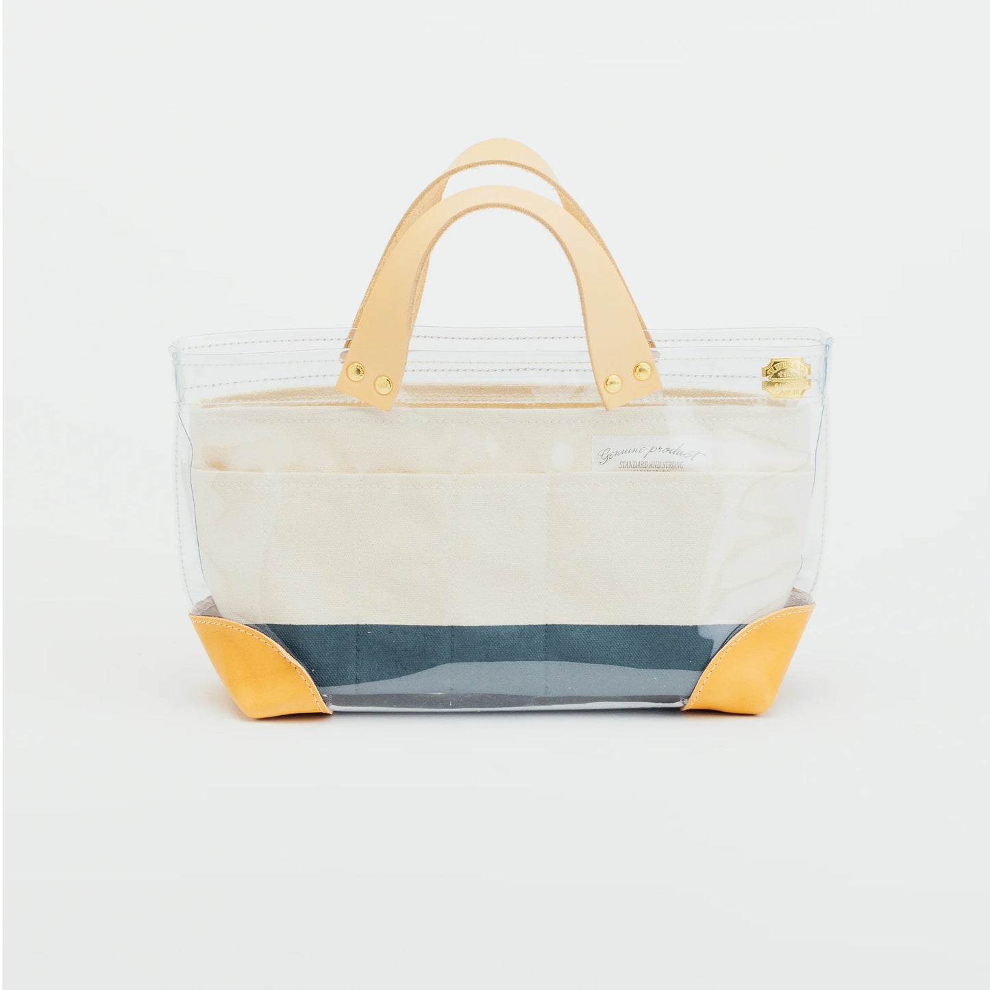 The Superior Labor SL_1703 See Through Mini Tote, 12 Blue Gray