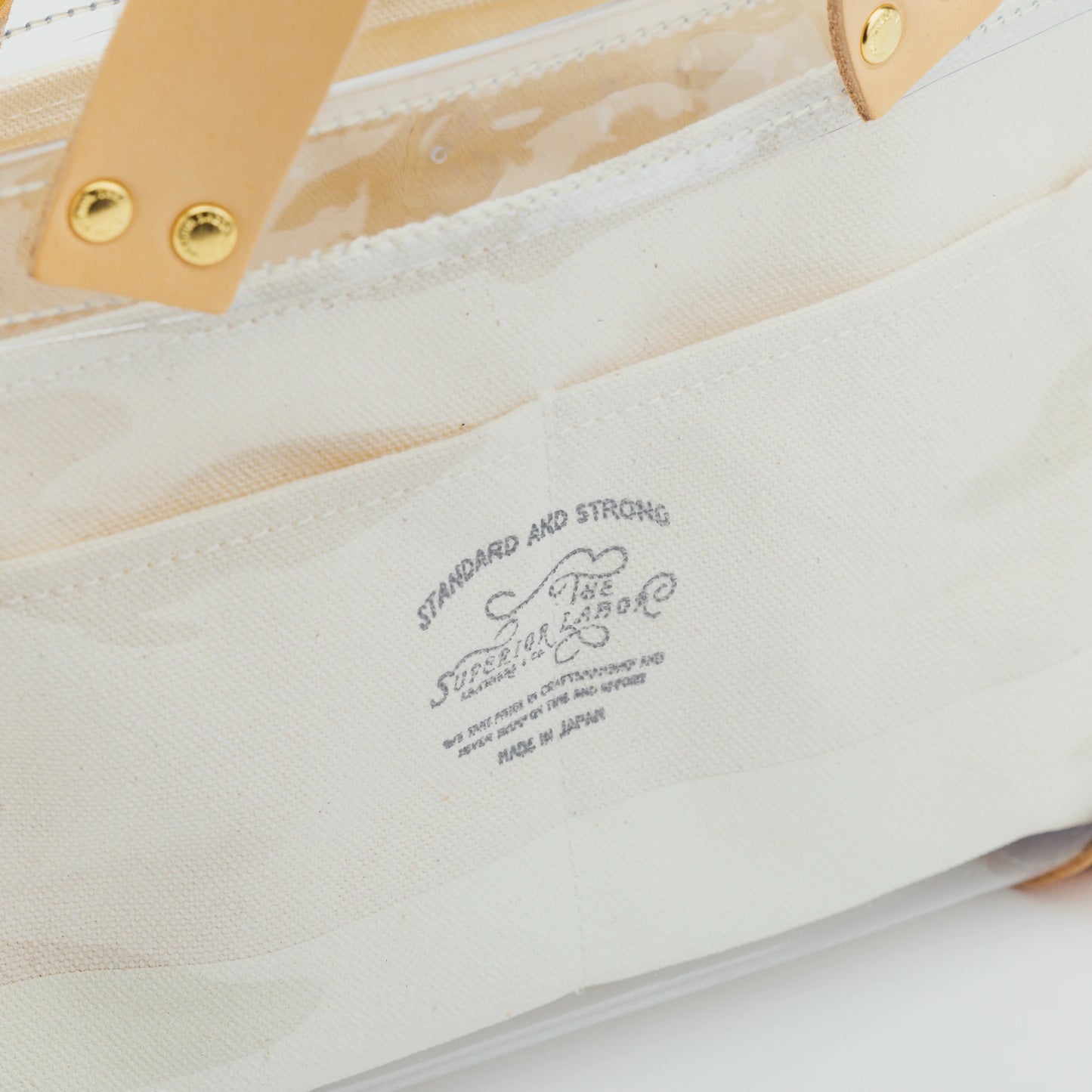The Superior Labor SL_1703 See Through Mini Tote, 04 Navy