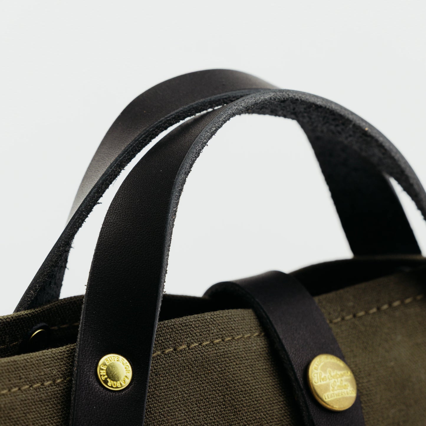 The Superior Labor SL1706 Paraffin Canvas Mini Bag, Khaki