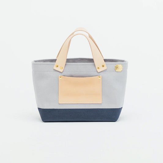The Superior Labor SL0009-GY Engineer Bag Petite, GY Canvas 12 Blue Gray
