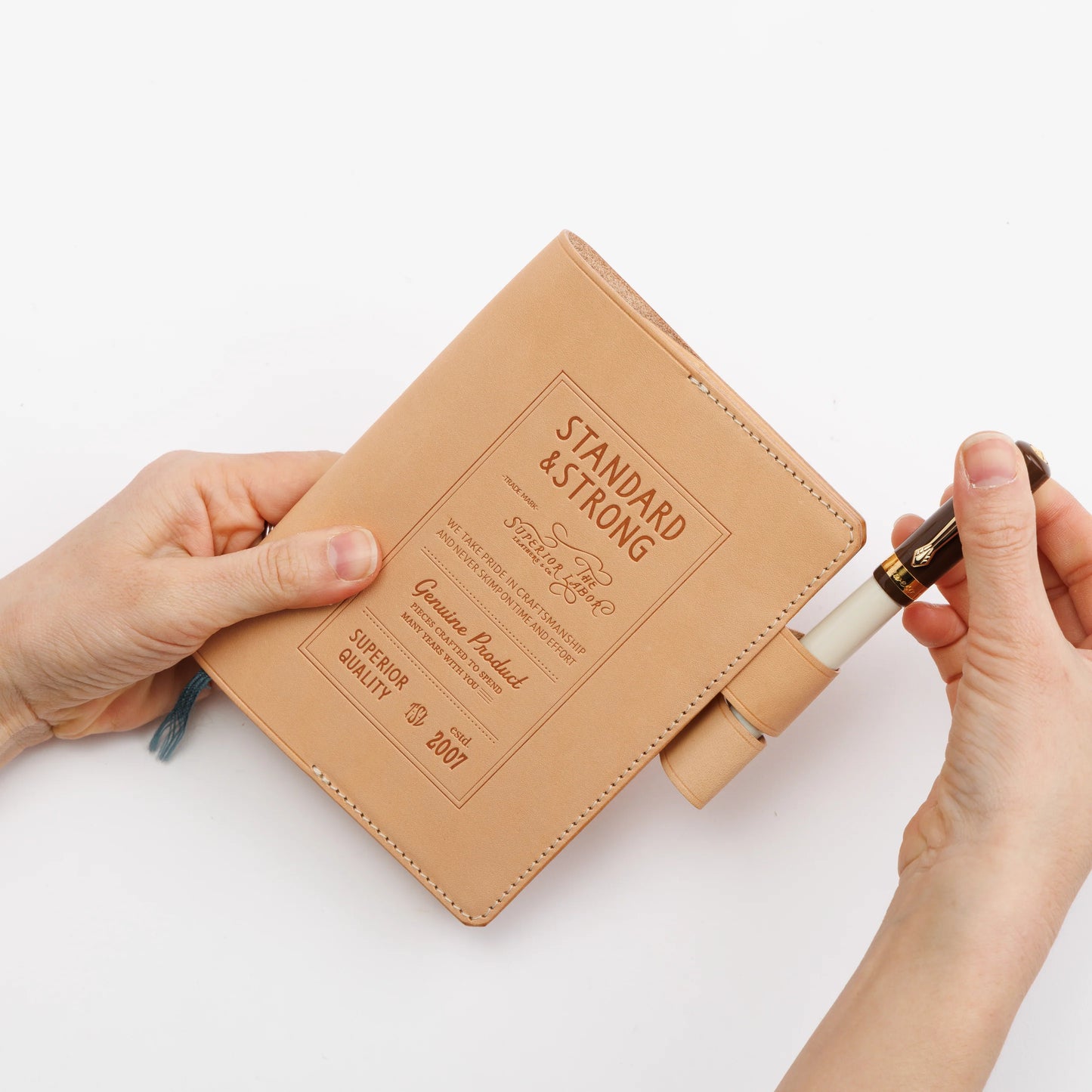 The Superior Labor SL_1717 Stamped Series/Note Keeper/A6, Brown