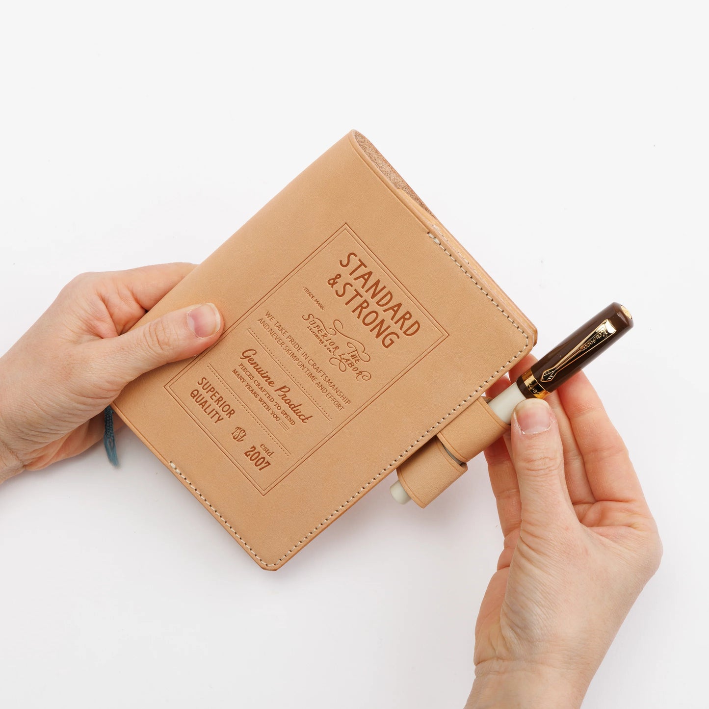 The Superior Labor SL_1717 Stamped Series/Note Keeper/A6, Brown