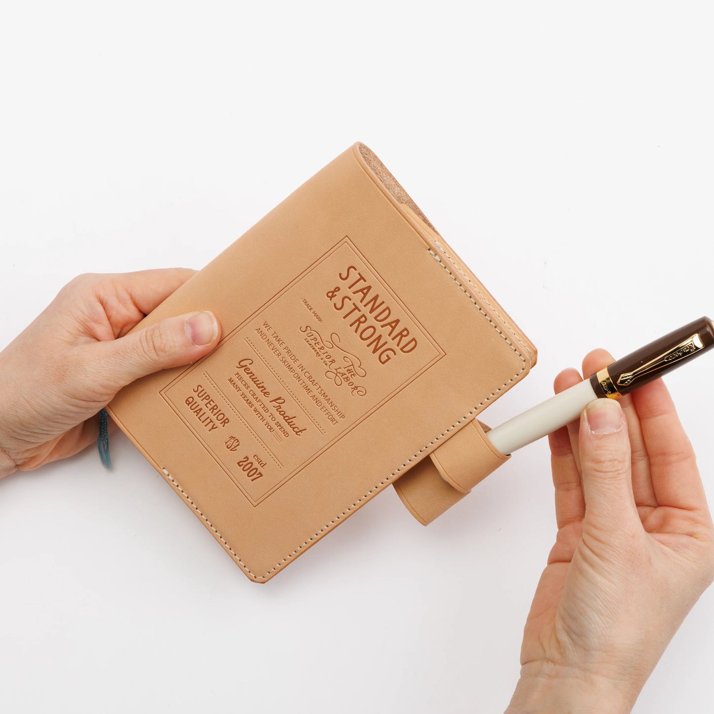 The Superior Labor SL_1717 Stamped Series/Note Keeper/A6, Brown