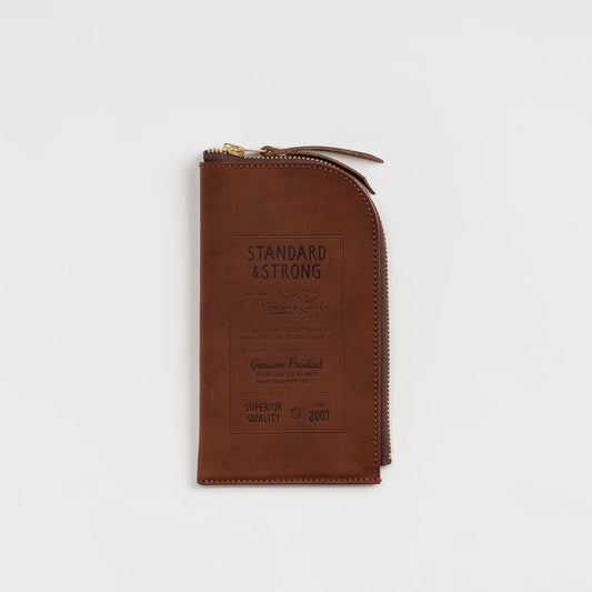The Superior Labor SL_1720 Stamped Series/Zip Case, Brown