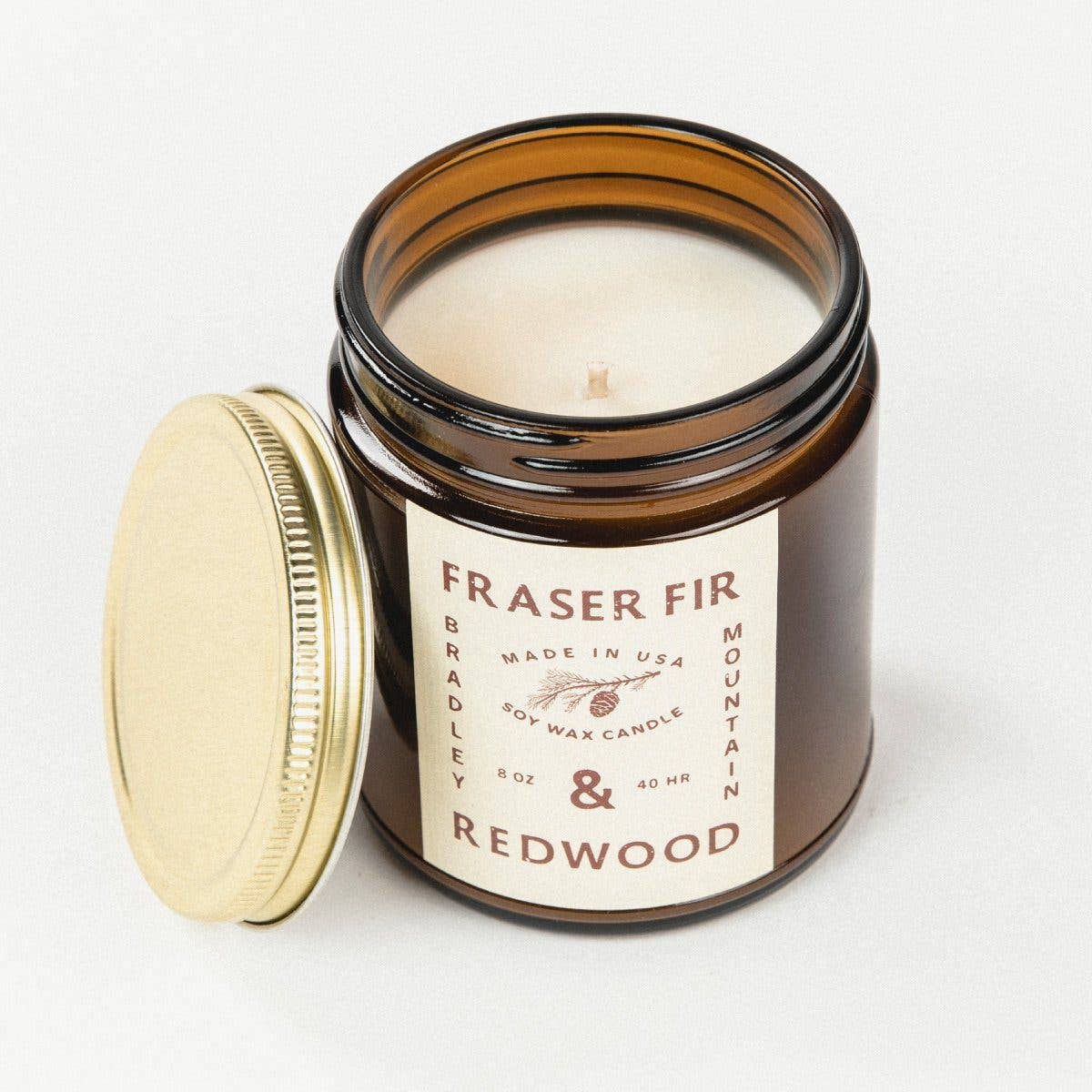 Bradley Mountain Fraser Fir & Redwood Candle