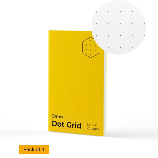 Lochby A7 Binder Refill (4-pack), Dot Grid