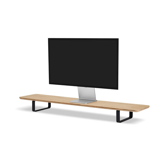 Oakywood Desk Shelf, Oak Veneer/Black