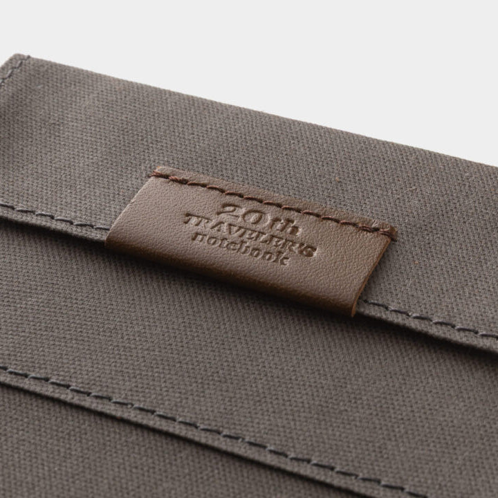Traveler’s Notebook Card Size 20th Anniversary Set, Brown