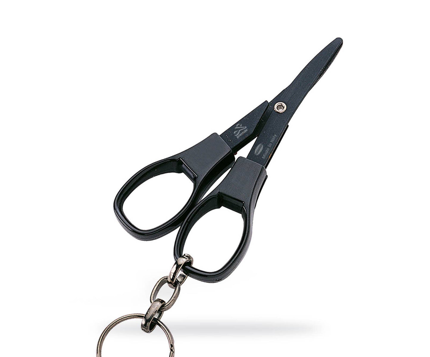 Premax Folding Scissors Classic Keychain, Black