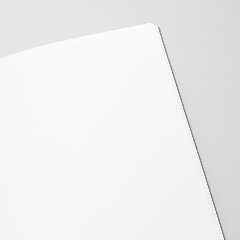 Cloth & Paper Travel Notebook Pocket Plus, Blank Angora