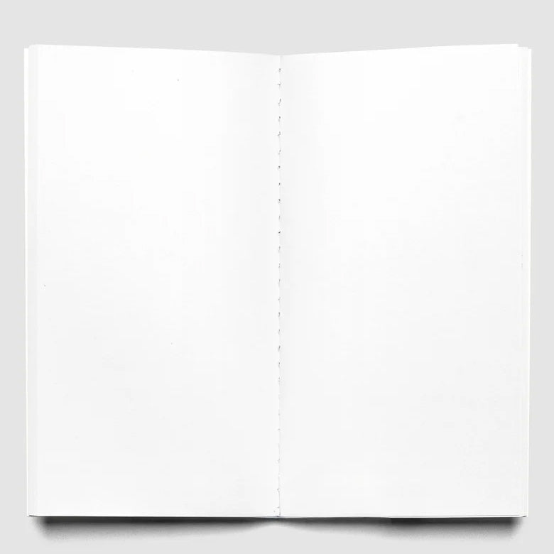 Cloth & Paper Travel Notebook Pocket Plus, Blank Angora