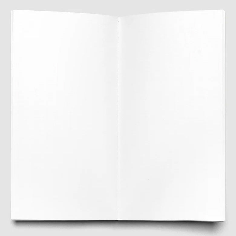 Cloth & Paper Travel Notebook A5 Slim, Blank Angora