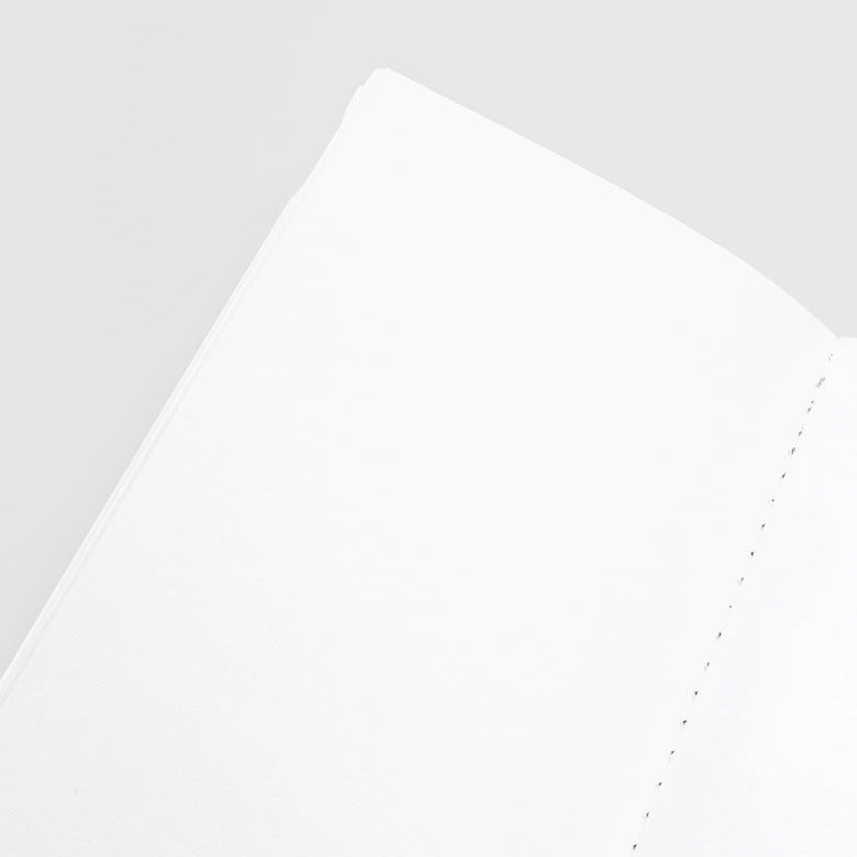 Cloth & Paper Travel Notebook A5 Slim, Blank Angora