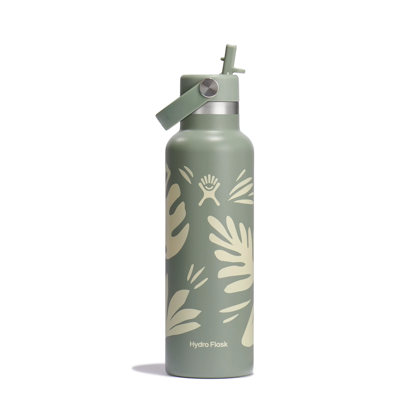 Hydro Flask Standard Mouth Flex Straw Cap 21oz, Botanical Bliss
