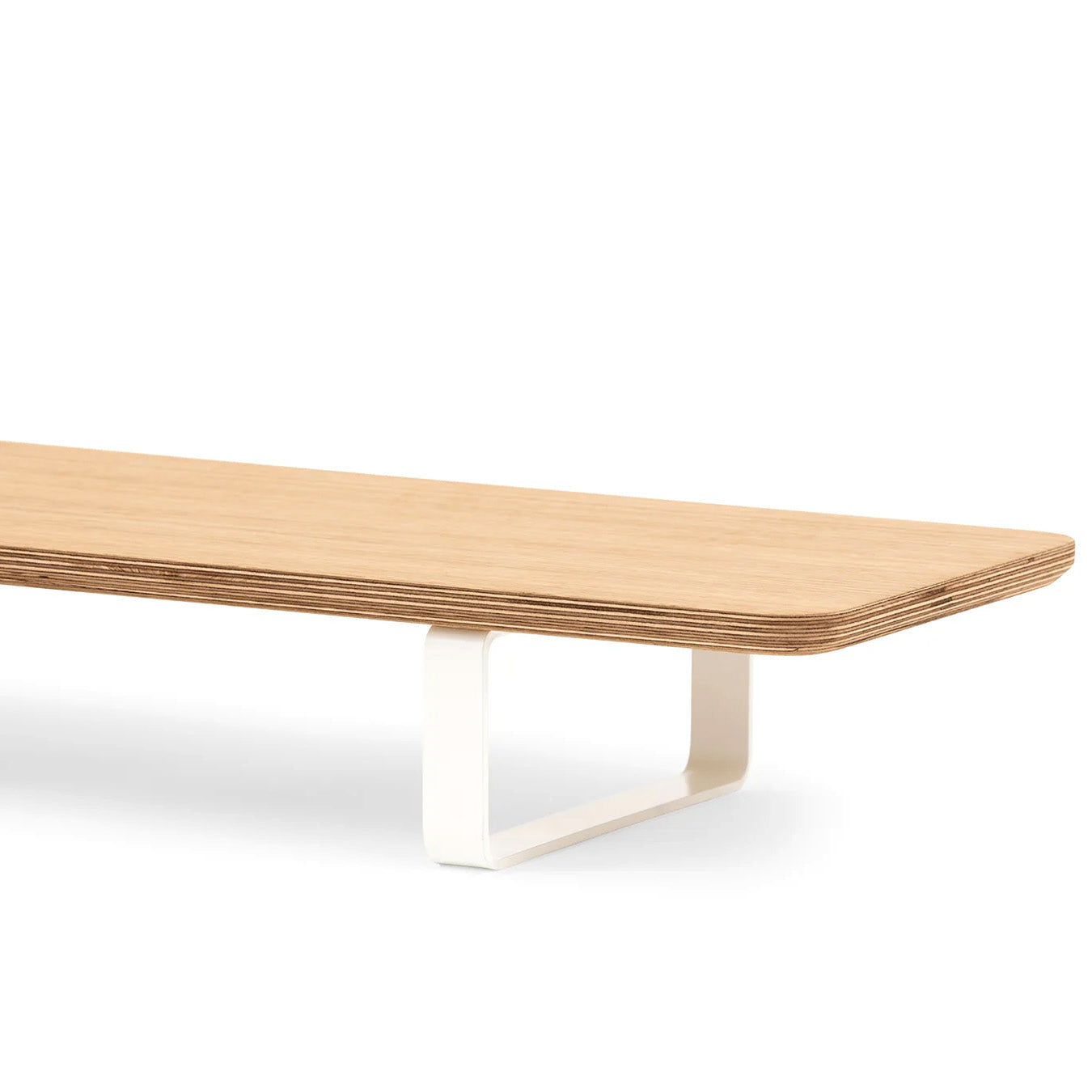 Oakywood Desk Shelf, Oak Veneer/White