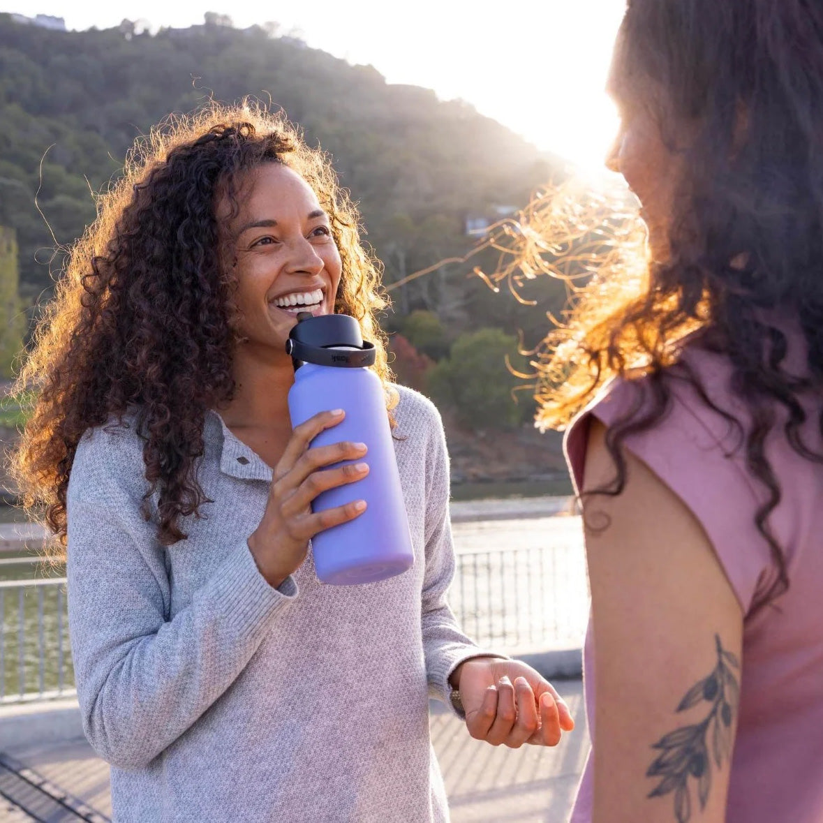 Hydro Flask Wide Mouth with Flex Straw Cap 32oz, Oat