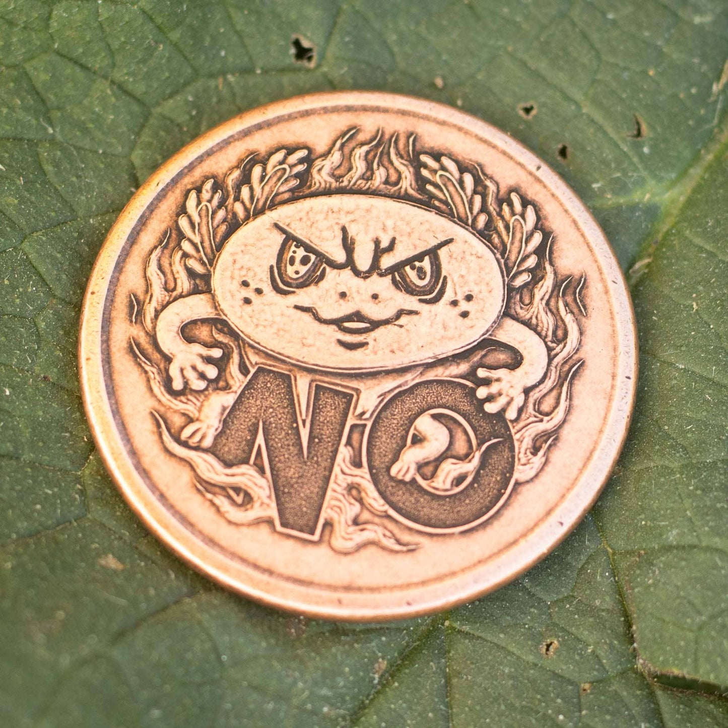 Shire Post Mint Axolotl Decision Maker Coin in Solid Copper