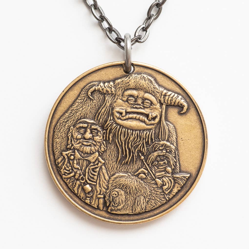 Shire Post Mint Labyrinth Should You Need Us Necklace, Charm Only