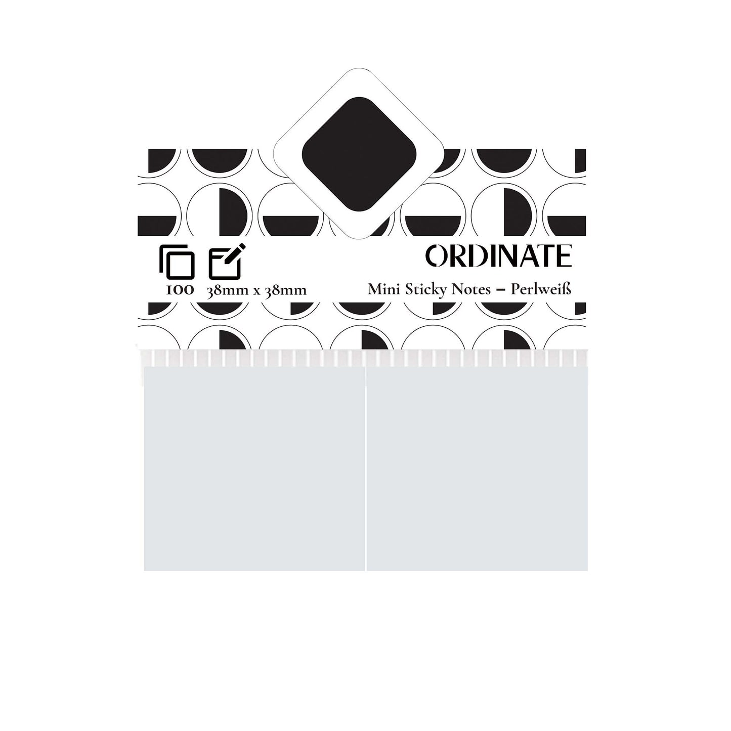 Ordinate Mini Sticky Notes, 38x38mm