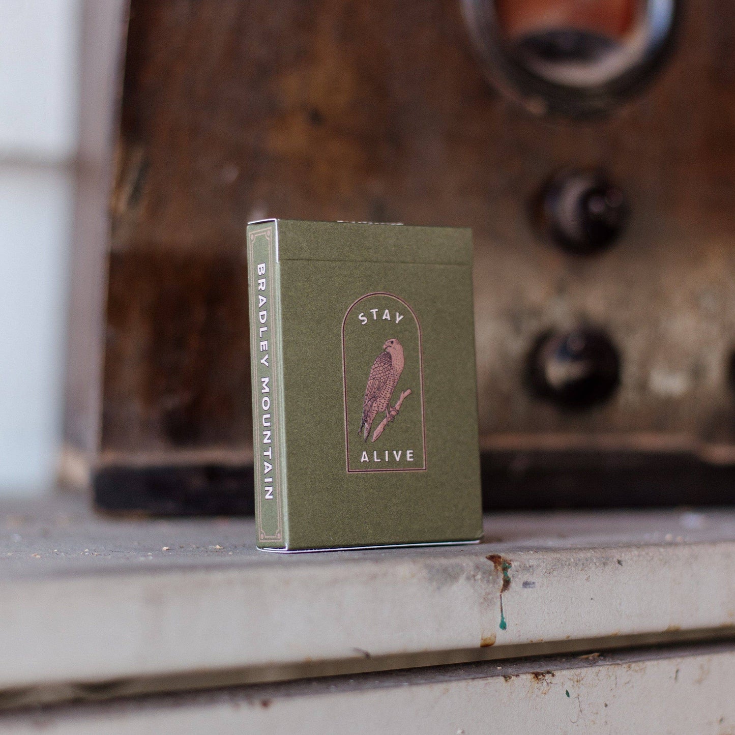 Bradley Mountain Survival Playing Cards, Green