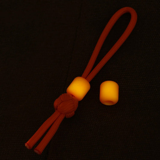 Viperade VAB6 Resin Knife Beads Glow-in-the-Dark (2pcs Set), Orange