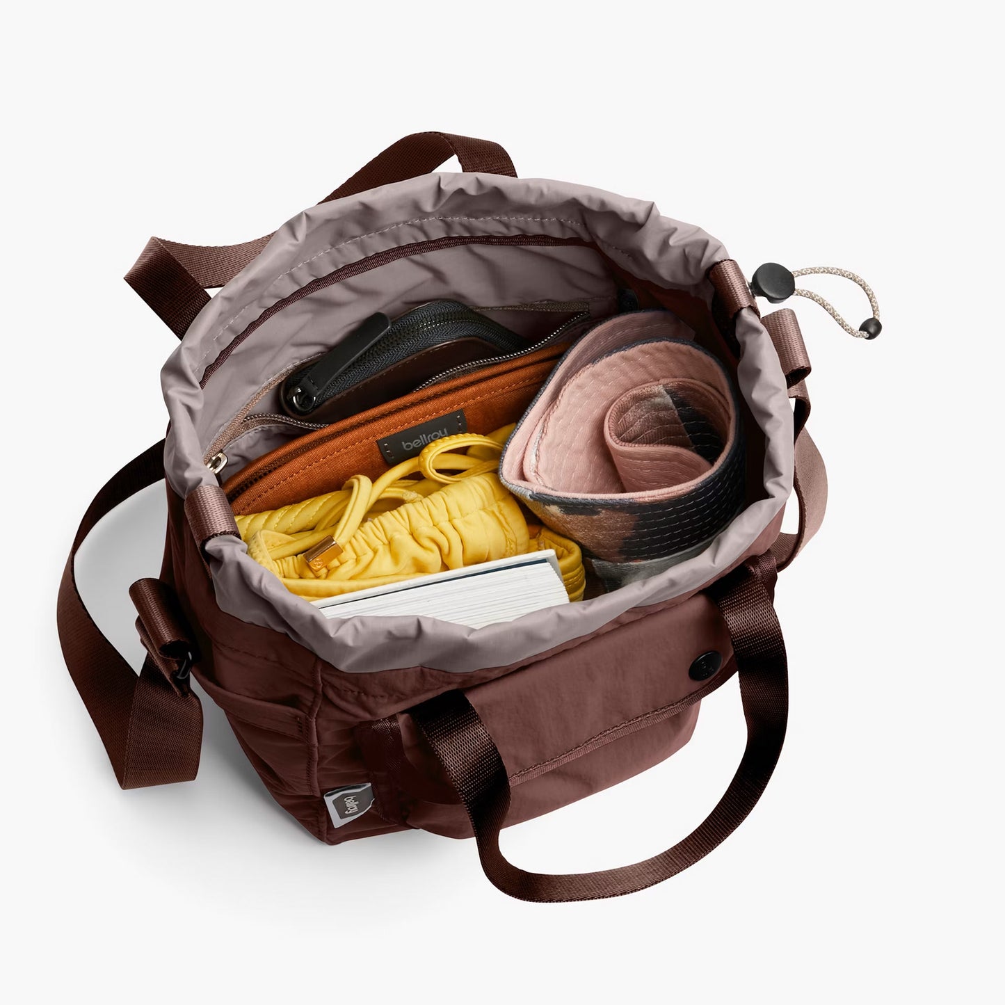 Bellroy Cinch Bucket Bag, Burgundy