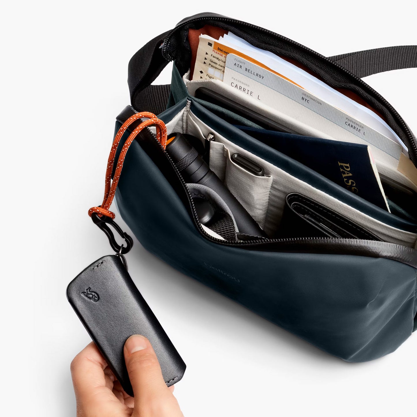 Bellroy Venture Travel Crossbody 3L, Deep Ocean
