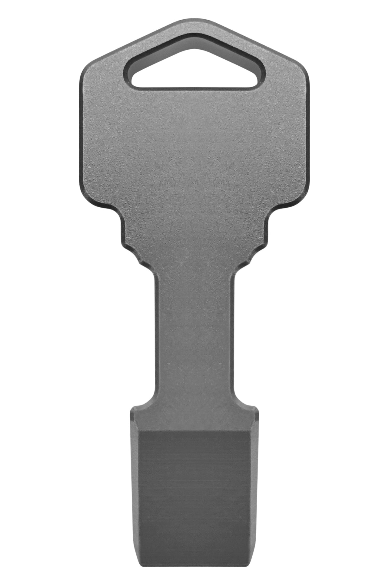 Daily Carry Co Keypry Edc Pry Bar, Polished Gun Gray
