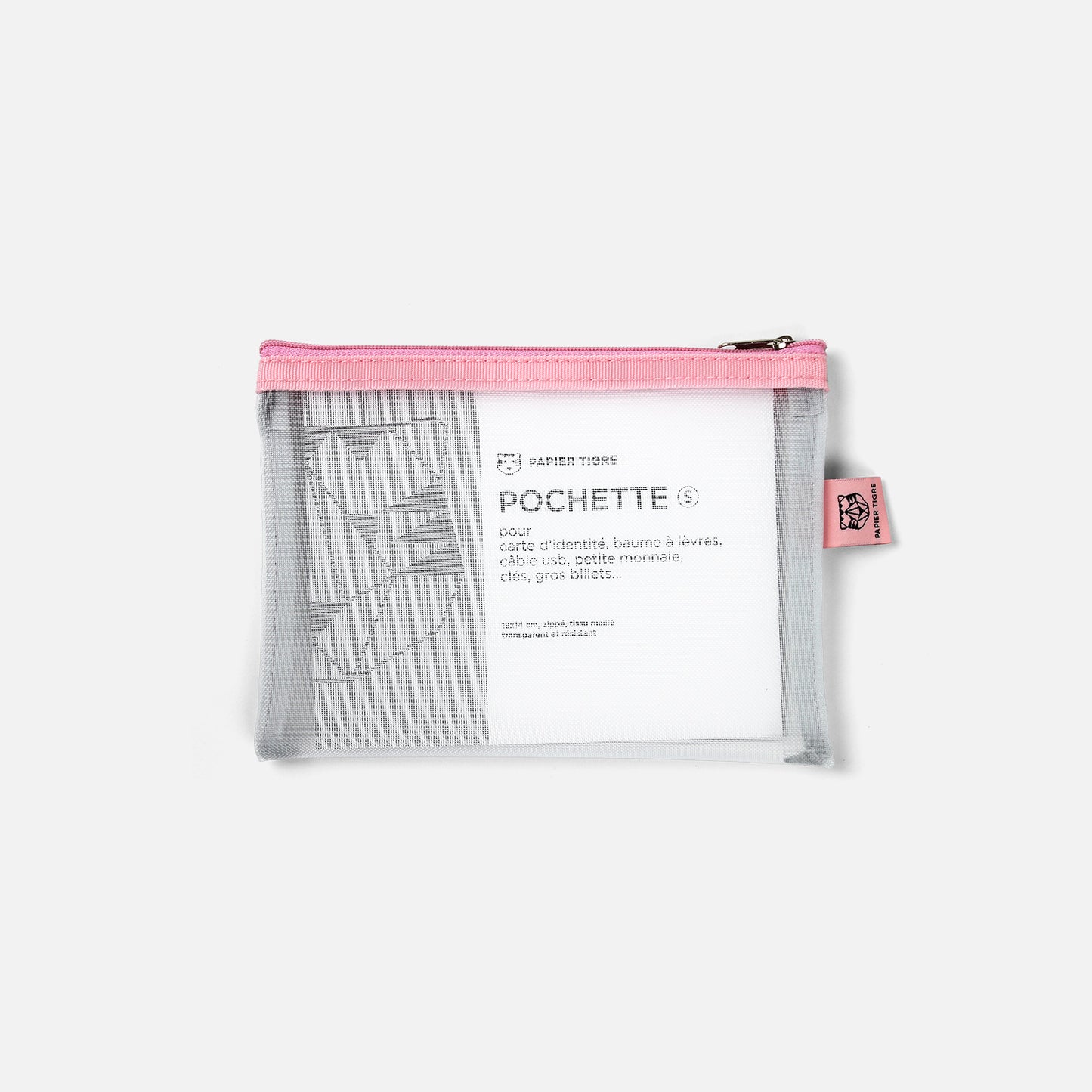 Papier Tigre Mesh Pocket S, Bubblegum