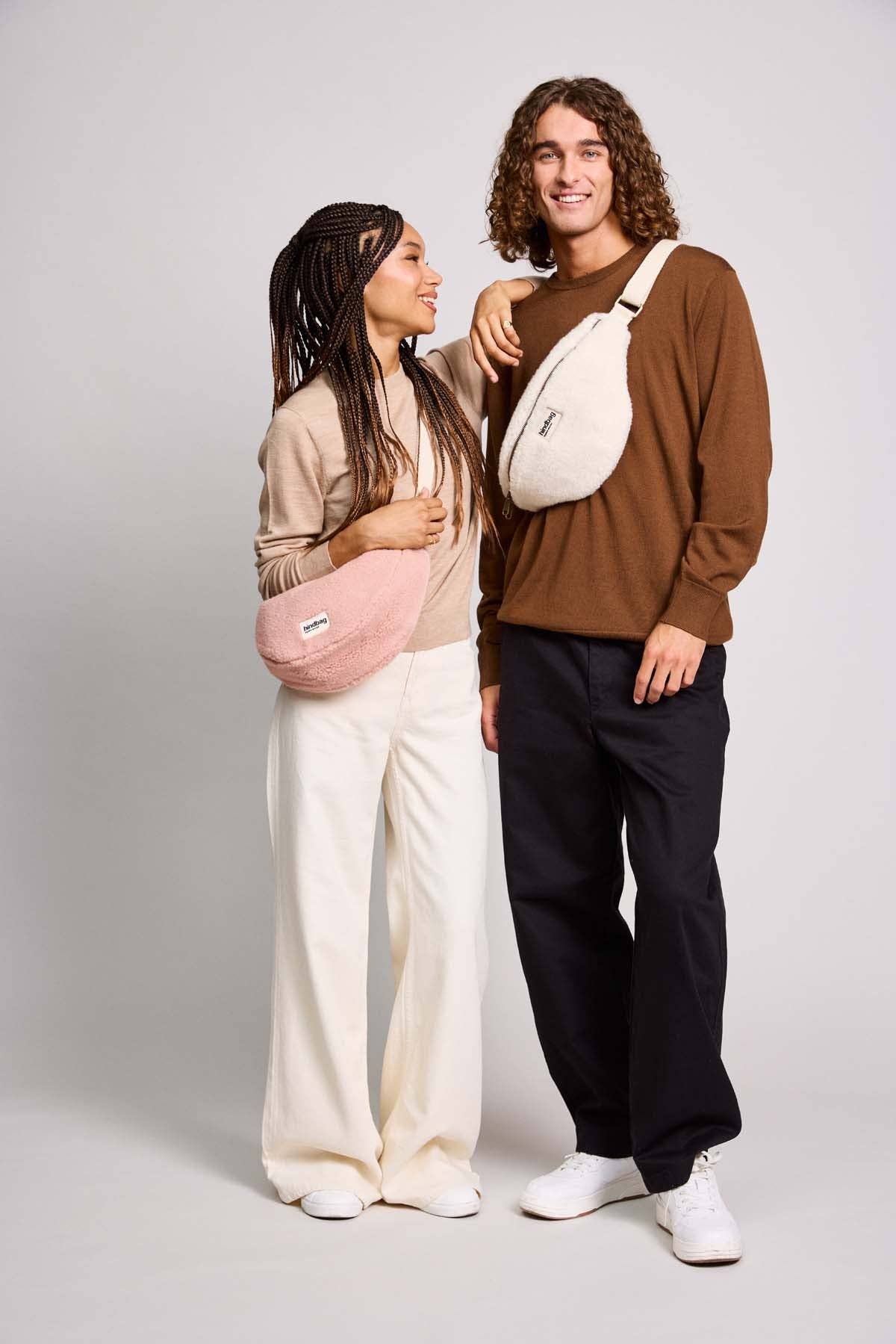 Hindbag Olivia Teddy Fanny Pack, Arctic White