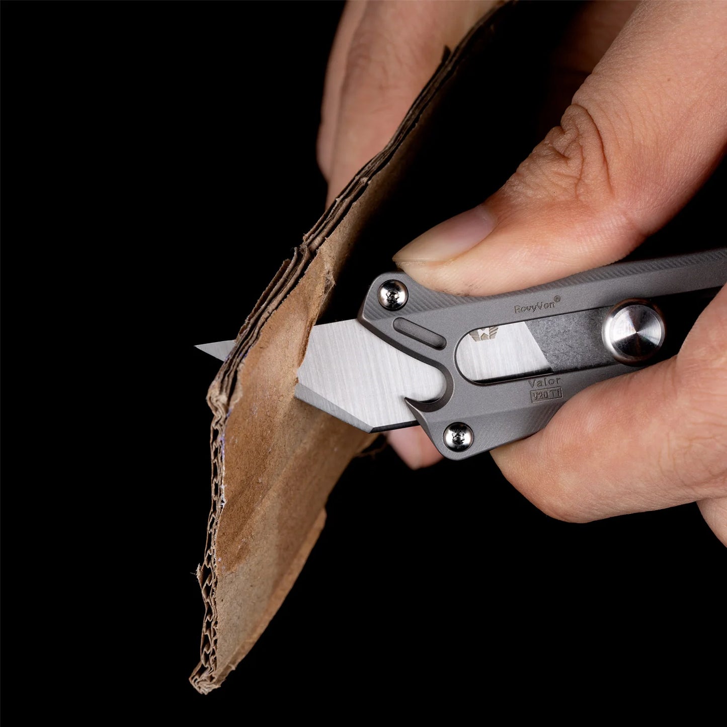 RovyVon Valor V20 Titanium Utility Pocket Knife