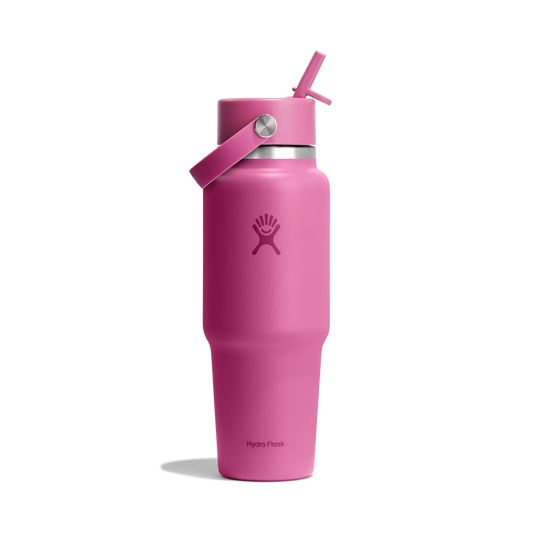 Hydro Flask Wide Flex Straw Travel Bottle 32oz, Reef