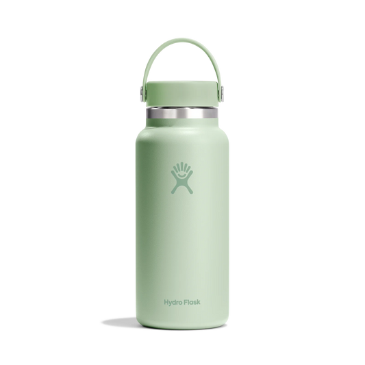 Hydro Flask Wide Mouth Bottle Flex Cap 32oz, Aloe