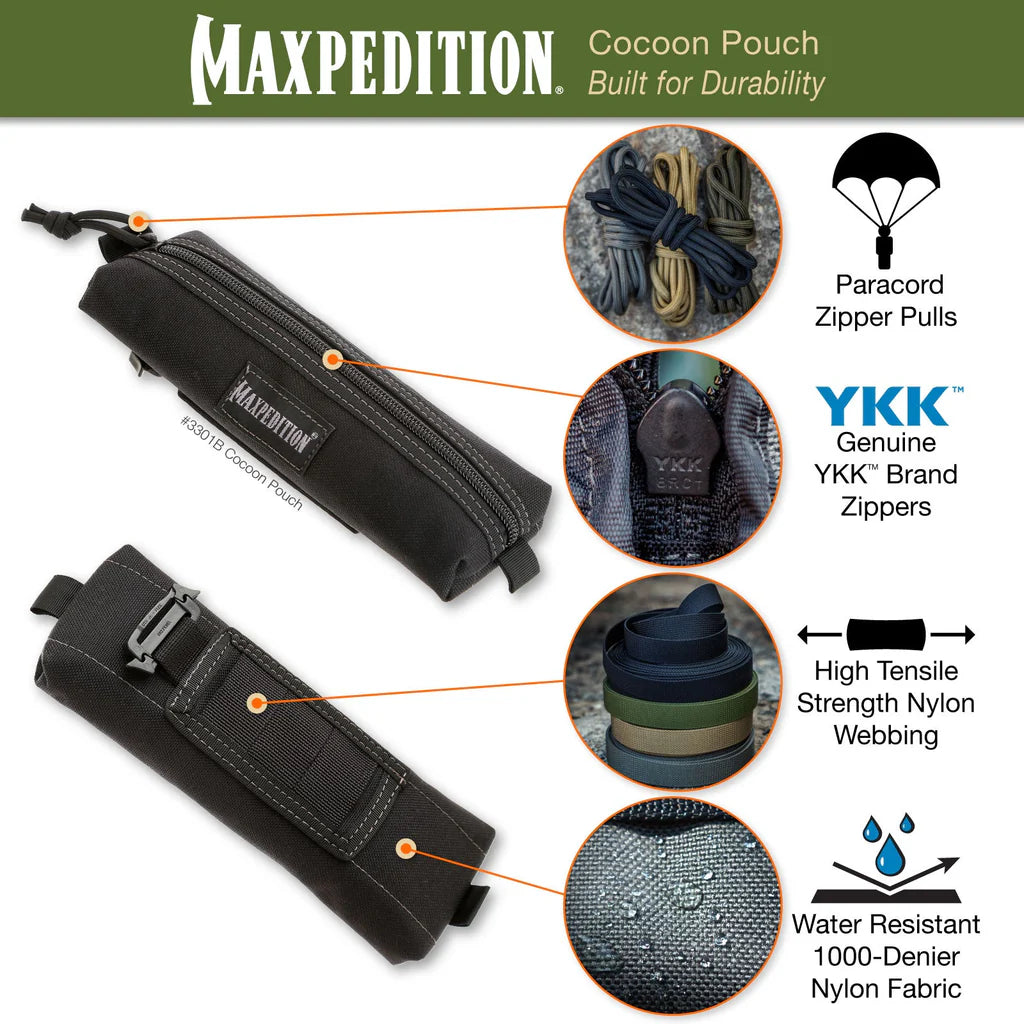 Maxpedition Cocoon Pouch, Black