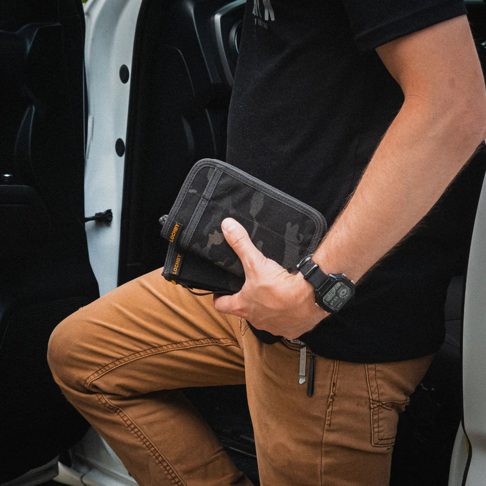 Lochby Pocket Journal, Black Multicam