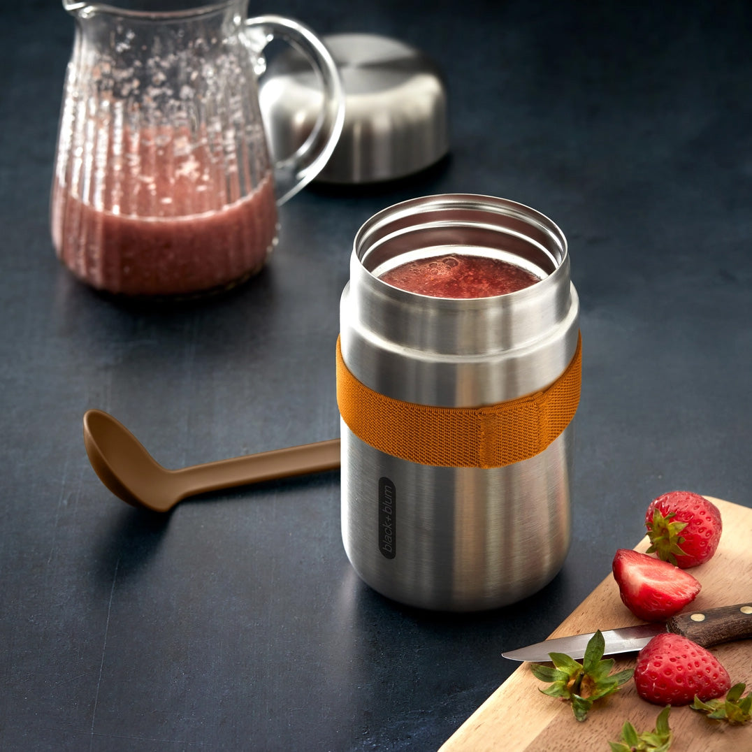 Black + Blum Food Flask, Orange