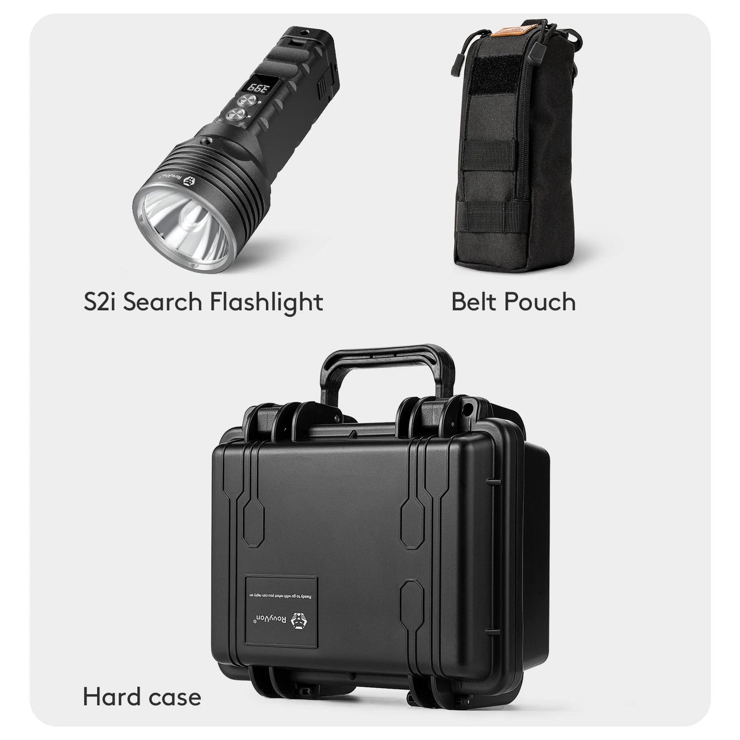 RovyVon Search S2i 5000 Lumens Search Flashlight 7000K