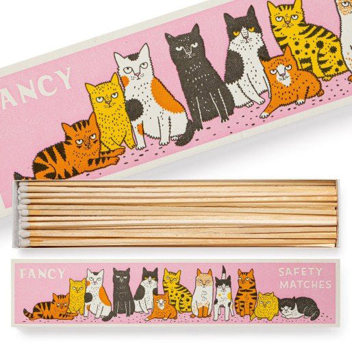 Archivist Gallery Long Matches, Fancy Cat