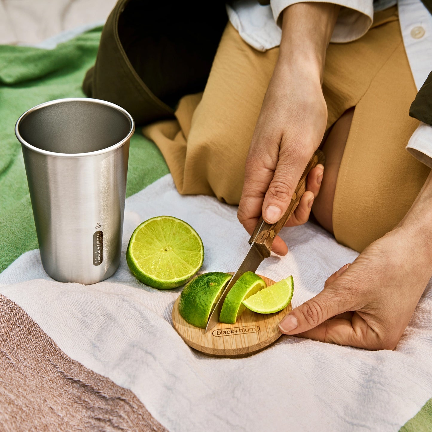 Black + Blum Stainless Steel Cup Set