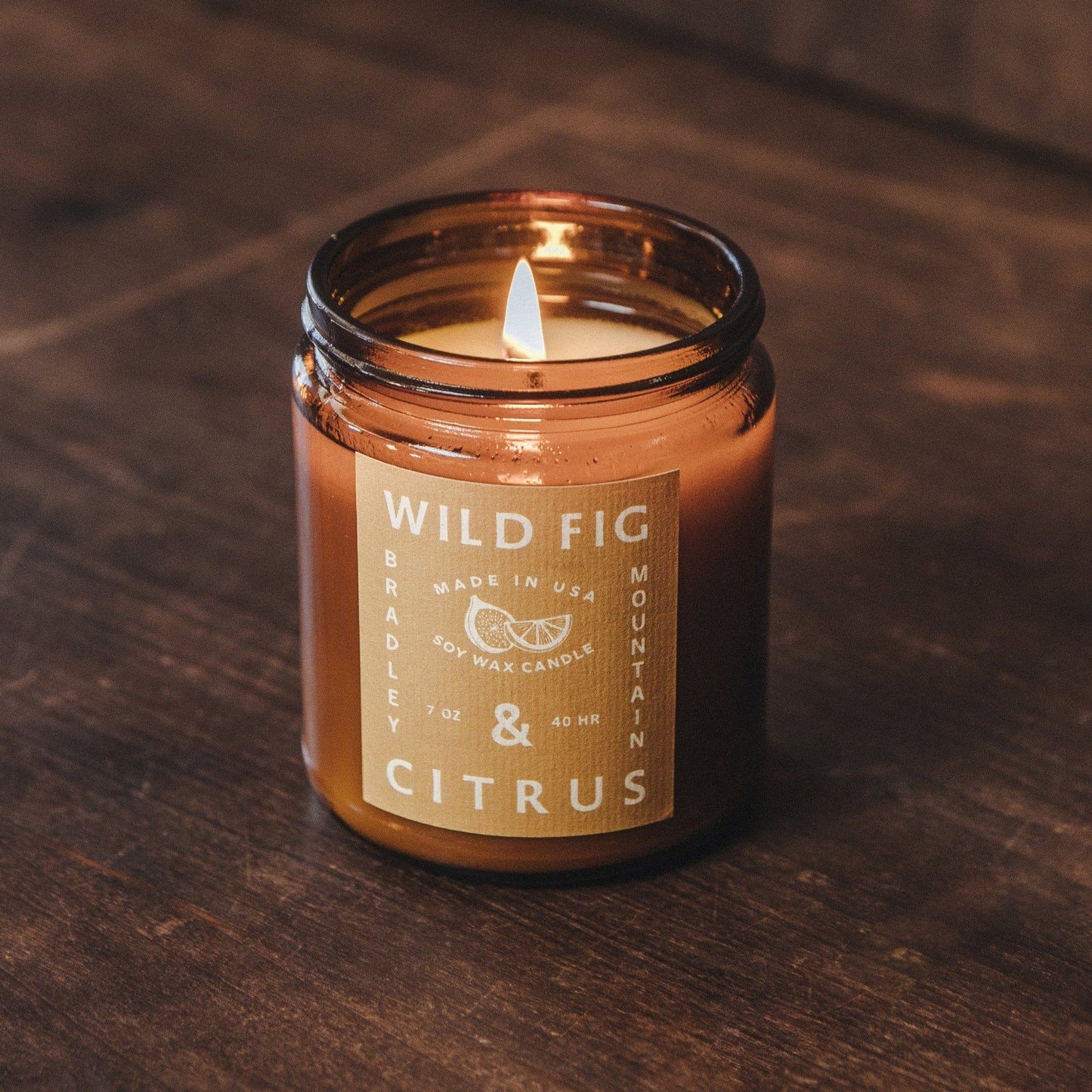 Bradley Mountain Candle, Wild Fig & Citrus