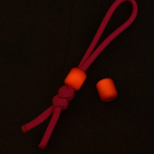 Viperade VAB6 Resin Knife Beads Glow-in-the-Dark (2pcs Set), Red