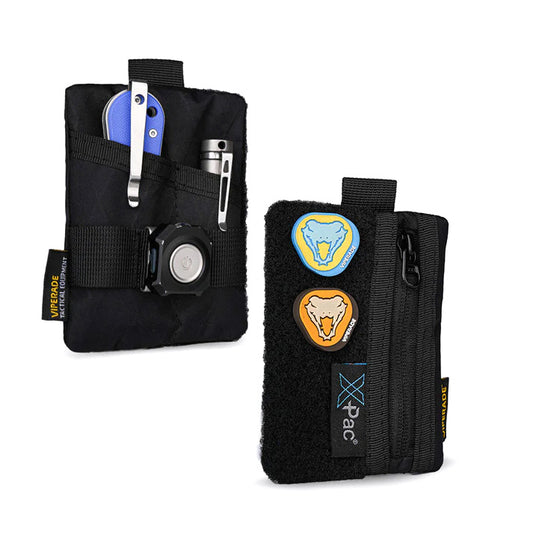 Viperade VE15 Mini EDC Pocket Organizer, X-PAC Black