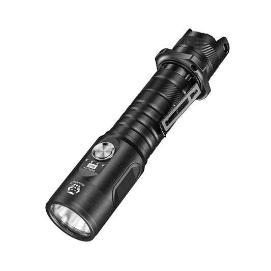 RovyVon GL7 (G2) 2000 Lumens Tactical Flashlight 6500K, Black