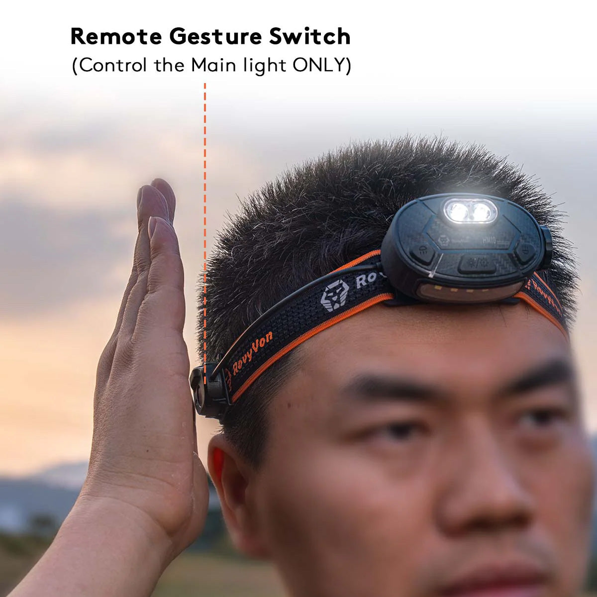 RovyVon HM10 Adjustable AA Battery Headlamp, High Output