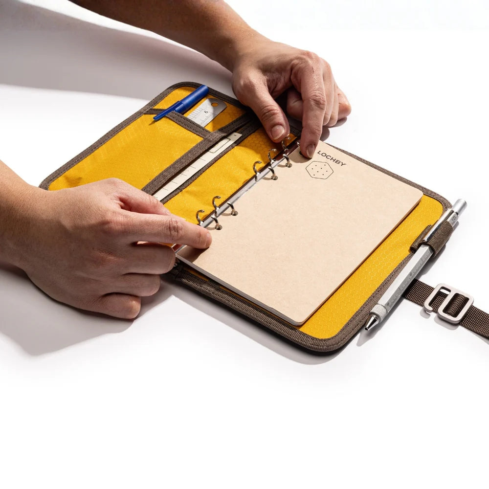 Lochby Field Binder A6, Brown
