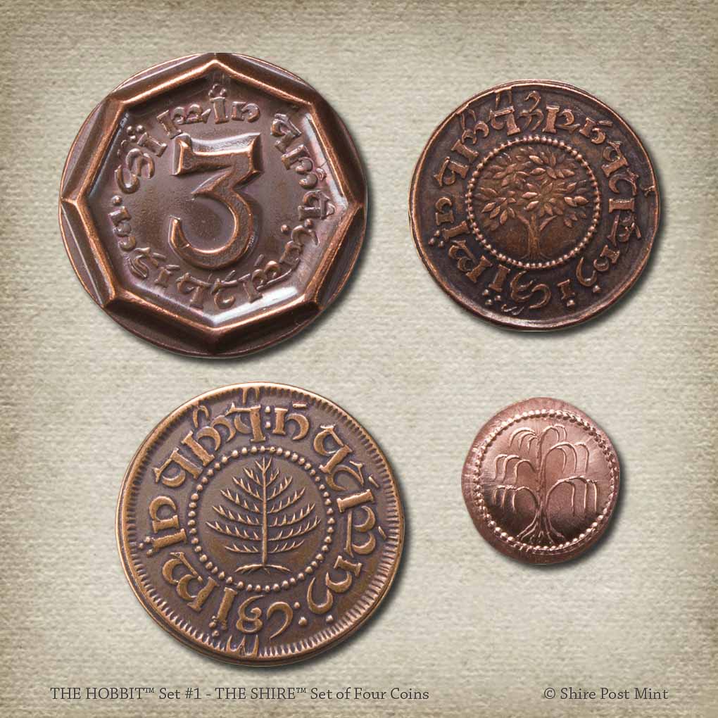 Shire Post Mint The Hobbit Set #1 - The Shire Set of Four Coins