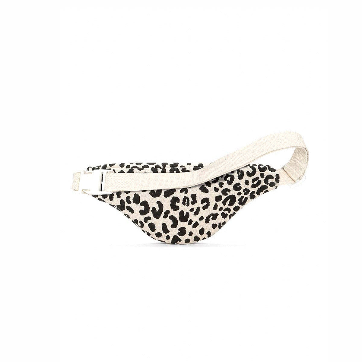 Hindbag Augustin Kids' Fanny Pack, Leopard Off-White